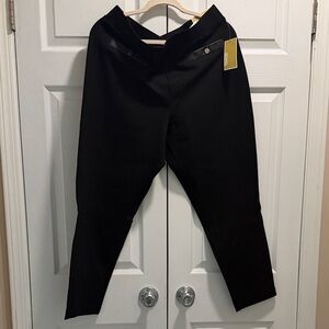 Michael Kors Elegant Black Skinny Pants
